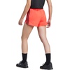 adidas Womens Pacer Training 3-Stripes Woven High-Rise Shorts(Lucid Red)