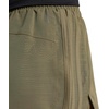 adidas Womens Pacer Training 3-Stripes Woven High-Rise Shorts(Olive Strata/Night Cargo)