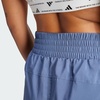 adidas Womens Pacer Training 3-Stripes Woven High-Rise Shorts(Preloved Ink/White)