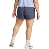 adidas Womens Pacer Training 3-Stripes Woven High-Rise Shorts(Shadow Navy)