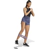 adidas Womens Pacer Training 3-Stripes Woven High-Rise Shorts(Shadow Navy/Shadow Navy)