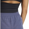 adidas Womens Pacer Training 3-Stripes Woven High-Rise Shorts(Shadow Navy/Shadow Navy)