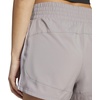adidas Womens Pacer Training 3-Stripes Woven High-Rise Shorts(Taupe Oxide/White)