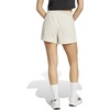 adidas Womens Pacer Training 3-Stripes Woven High-Rise Shorts(Wonder Alumina/White)