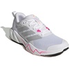 adidas Womens Rapidmove Go Training Sneakers Shoes – Pink(White/Silver Metallic/Lucid Pink)