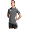 adidas Women’s Tiro 24 Jersey(Team Mid Grey/White)