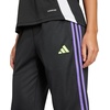 adidas Womens Tiro 25 Essentials Tracksuit Bottoms Soccer Cleats – Black(Black/Purple Rush/Lucid Lemon)