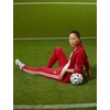 adidas Womens Tiro 25 Essentials Tracksuit Bottoms Soccer Cleats – Black(Team Power Red /White)