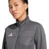 adidas Women’s Tiro Essentials Training Track Top(Grey Six/White)