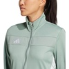 adidas Women’s Tiro Essentials Training Track Top(Silver Green/White)