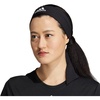 adidas Alphaskin Tie Headband(Heather Grey/Black/Plus)