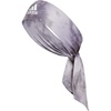 adidas Alphaskin Tie Headband(Stone Wash Grey/White/Print Tie/Tie)