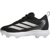 Black/White/Silver Metallic