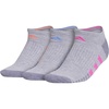 Cool Light Heather/Lucid Fuchsia Pink/Blue Fusion/3.0/No Show