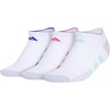 White/Pulse Mint Green/Lucid Fuchsia Pink/3.0/No Show