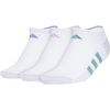 White/Blue Fusion/Powder Teal Green/3.0/No Show