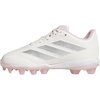 Chalk White/Silver Metallic/Clear Pink