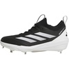 Black/White/Silver Metallic