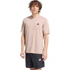 adidas Men’s Workout Essentials Feel Ready T-Shirt(Chalky Brown)