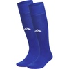 adidas Rivalry Over-the-Calf Soccer Socks 2 Pairs | Unisex, 2-Pack, Cushioned Impact Zones, Arch & Ankle Support, Secure Compression, Over-The-Calf Fit, Game & Practice Ready(Team Royal Blue/White/2)
