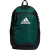 adidas Stadium Soccer Backpack 36L | Padded Laptop Sleeve, Holds A Size 5 Ball, Vented Gear Pocket, Stays Dry On Wet Fields, School Gym & Travel Ready(Team Dark Green/3)