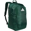 adidas Stadium Soccer Backpack 36L | Padded Laptop Sleeve, Holds A Size 5 Ball, Vented Gear Pocket, Stays Dry On Wet Fields, School Gym & Travel Ready(Team Dark Green/4)