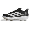 Black/White/Silver Metallic