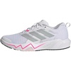 White/Silver Metallic/Lucid Pink