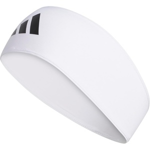 adidas Alphaskin Tie Headband(White/Black/Wide)