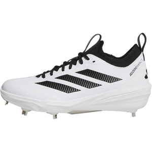 adidas Men’s Adizero Impact 2.0 Baseball(White/Black/Black)