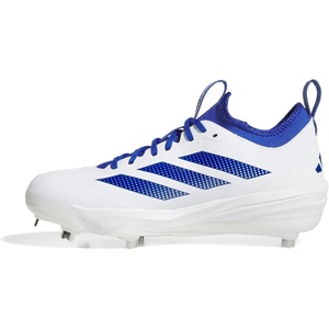 adidas Men’s Adizero Impact 2.0 Baseball(White/Team Royal Blue/Team Royal Blue)