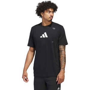 adidas Mens Baseball Graphic T-Shirt(Black)