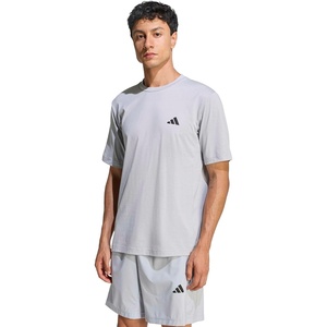 adidas Men’s Workout Essentials Feel Ready T-Shirt(Halo Silver)