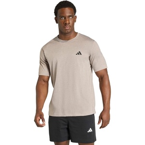adidas Men’s Workout Essentials Feel Ready T-Shirt(Medium Grey Heather/Grey Heather)
