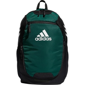 adidas Stadium Soccer Backpack 36L | Padded Laptop Sleeve, Holds A Size 5 Ball, Vented Gear Pocket, Stays Dry On Wet Fields, School Gym & Travel Ready(Team Dark Green/3)