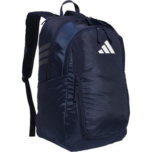 adidas Stadium Soccer Backpack 36L | Padded Laptop Sleeve, Holds A Size 5 Ball, Vented Gear Pocket, Stays Dry On Wet Fields, School Gym & Travel Ready(Team Navy Blue 2/4)