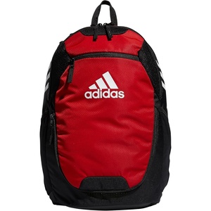 adidas Stadium Soccer Backpack 36L | Padded Laptop Sleeve, Holds A Size 5 Ball, Vented Gear Pocket, Stays Dry On Wet Fields, School Gym & Travel Ready(Team Power Red/3)