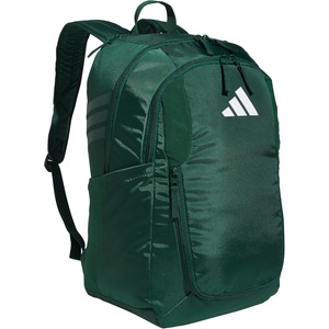 adidas Stadium Soccer Backpack 36L | Padded Laptop Sleeve, Holds A Size 5 Ball, Vented Gear Pocket, Stays Dry On Wet Fields, School Gym & Travel Ready(Team Dark Green/4)