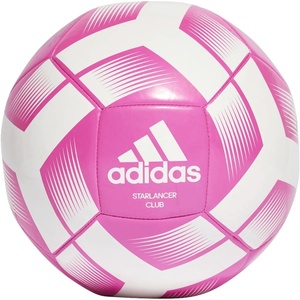 adidas Starlancer Club Soccer Ball(Team Shock Pink/White)