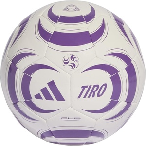 adidas Tiro Soccer Ball(White/Active Purple)