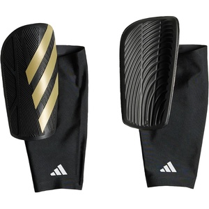 adidas Unisex Adult Tiro Soccer Shin Guards(Black/Gold Metallic/White/Competition)