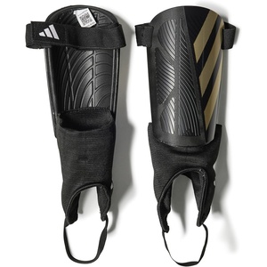 adidas Unisex Adult Tiro Soccer Shin Guards(Black/Gold Metallic/White/Match)