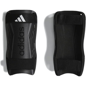 adidas Unisex Adult Tiro Soccer Shin Guards(Black/White/Iron Metallic/Training)