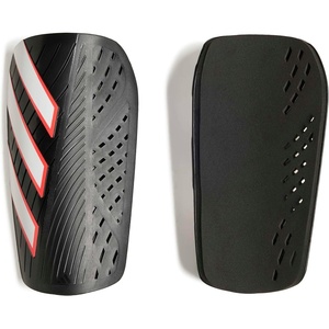 adidas Unisex Adult Tiro Soccer Shin Guards(Black/White/Lucid Red/Club)