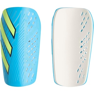 adidas Unisex Adult Tiro Soccer Shin Guards(Lucid Aquamarine/Solar Yellow/Dusky Petrol/Club)