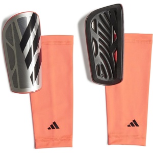 adidas Unisex Adult Tiro Soccer Shin Guards(Platin Metallic/Aurora Black/Carbon/League)
