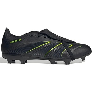 adidas Unisex-Adult League Predator Fold-Over Tongue Firm/Multi Ground Cleat(Black)