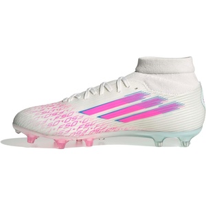 adidas Women’s F50 Sparkfusion League Firm Ground Soccer Shoes(White/Lucid Pink/White)