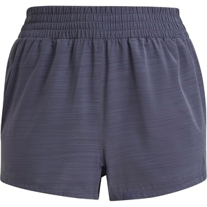 adidas Womens Pacer Training 3-Stripes Woven High-Rise Shorts(Shadow Navy)