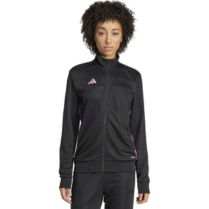 adidas Women’s Tiro Essentials Training Track Top(Black/Easy Pink/White)
